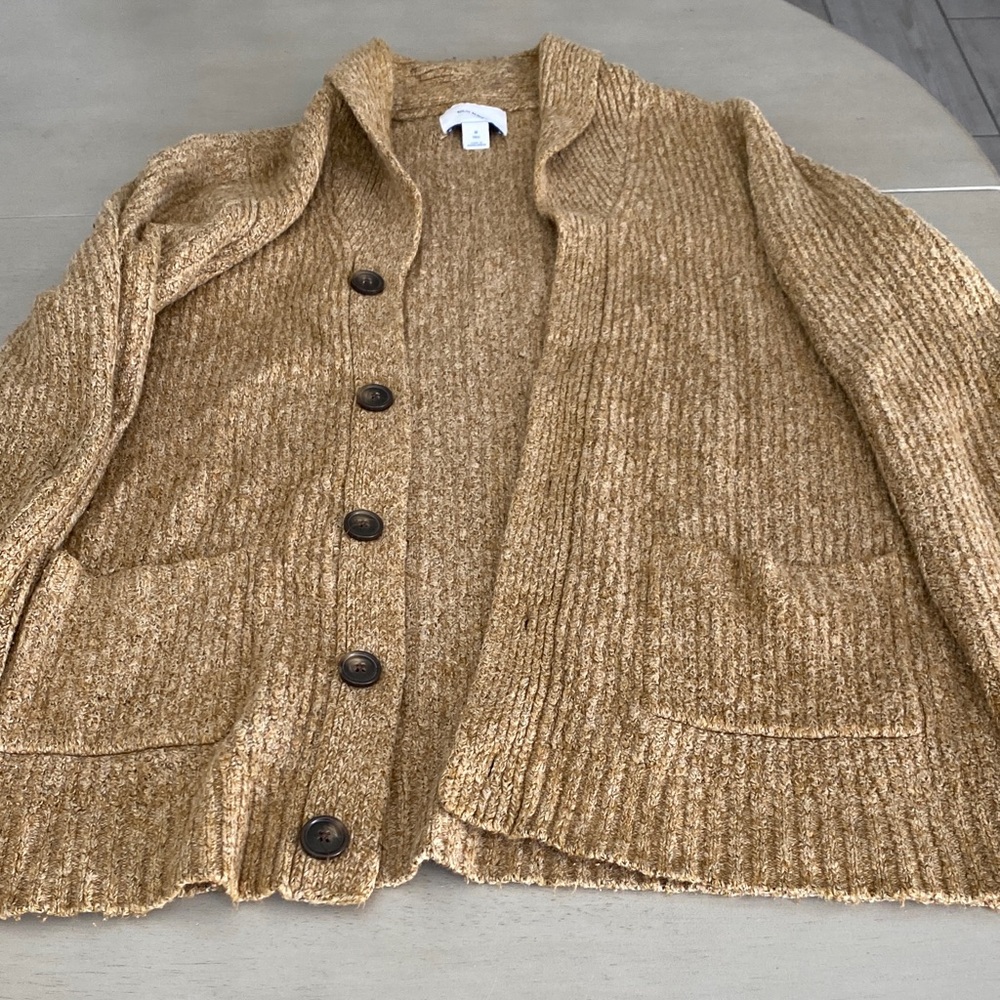 Old Navy Tan Knit Cardigan